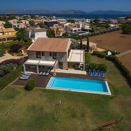 Villa Barcares Gran for 10, pool, gym&close to beach Alcúdia Exterior foto